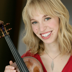 Violinist Robyn Bollinger
